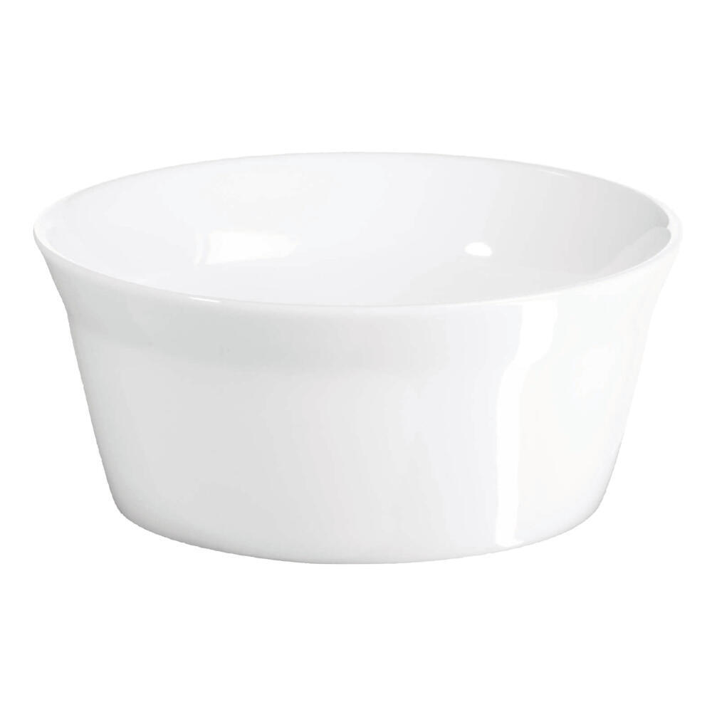 ASA 250°C Soufflé Mold, Round, Oven Mould, Porcelain, White, 150