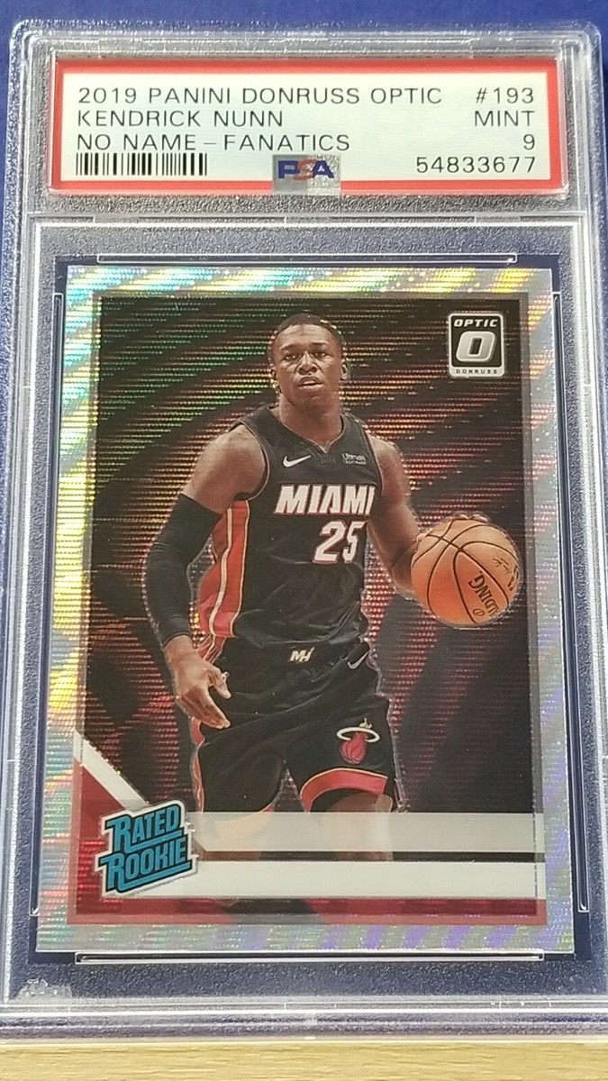 Kendrick Nunn - 2019 Donruss Optic Fanatics PSA 9 | eBay