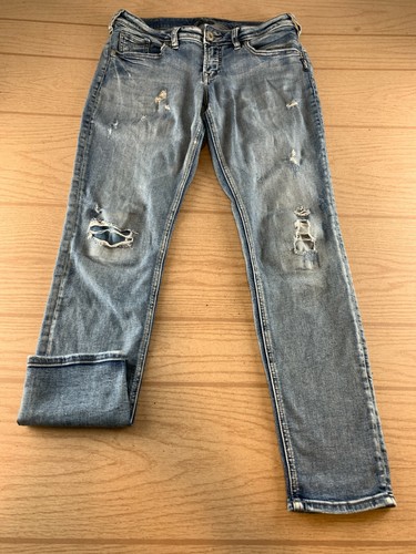 Silver Jeans Women's Sz 28 x 27 Sam 