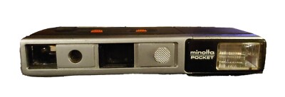 Vintage Minolta Autopak 450E Pocket Camera 110 Film Format Made in