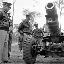 WW2 WWII Photo World War Two / US General Douglas McArthur in Australia 1943