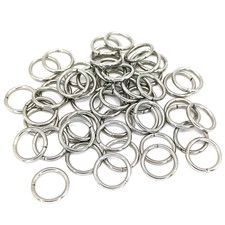 10|20|50|100 STK Ø10 MM Biegeringe 1.2MM Ringe Ring Binderinge Edelstahl 4813S
