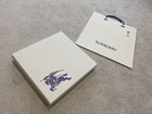 100% Authentic Burberry Classic White Gift Box 26*26*4CM + Paper Bag 36*32*12CM