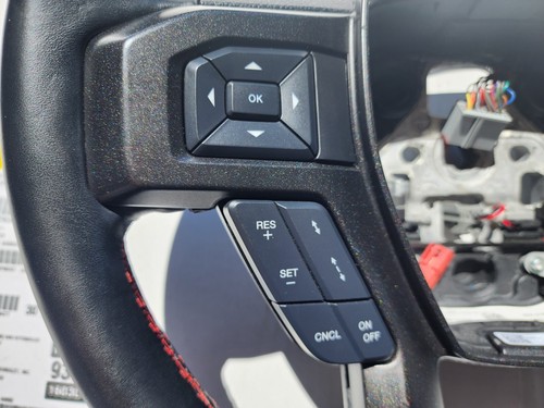 Shelby RED Stitch 18-21 Ford Expedition Steering Wheel Heated Adaptive CC - Picture 4 of 12