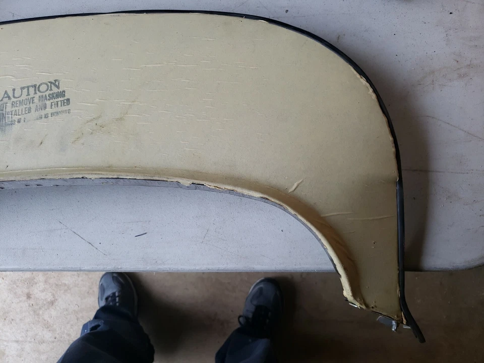 Nuevo de Lote Antiguo Foxcraft 1964-67 Pontiac Tempest Acero Inoxidable Guardabarros Faldas TPS-64S Foto 3 de 4