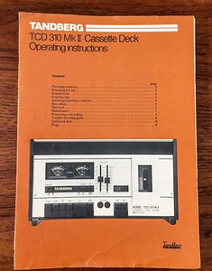 tandberg tcd 310 mkii service manual tandberg tcd 310 mkii service manual