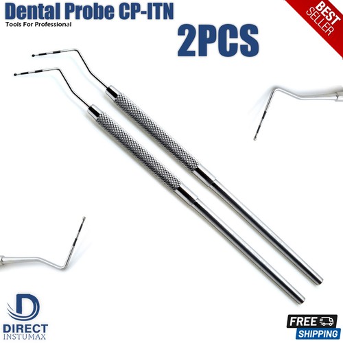 Dental Probe CPITN Color Coded Marking Round Ball Tip Periodontal