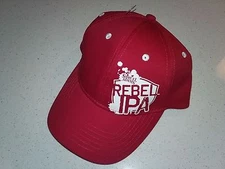 ADULT RED/WHITE SAMUAL ADAMS REBEL IPA SNAP BACK HAT - NWT