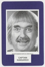 Captain Kangaroo 1993 Face to Face Game Card - Single Card from Canadian Game