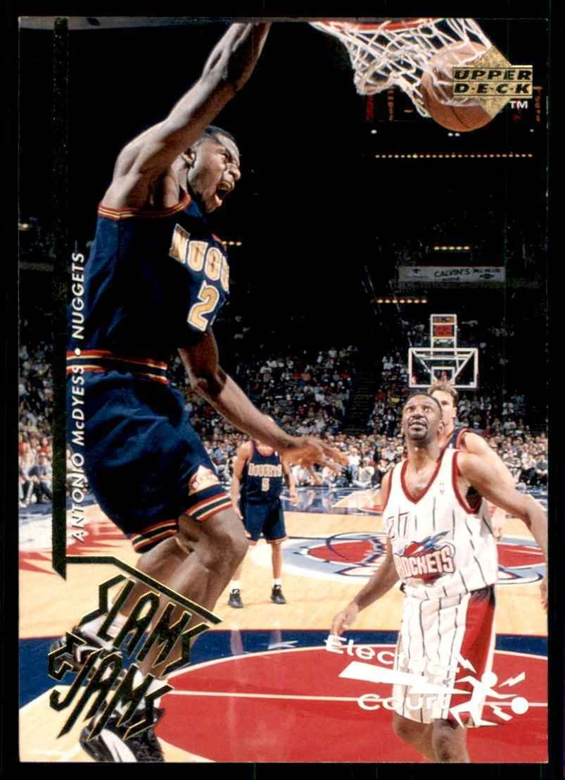 1995-96 Upper Deck Electric Court Antonio McDyess Denver Nuggets #360