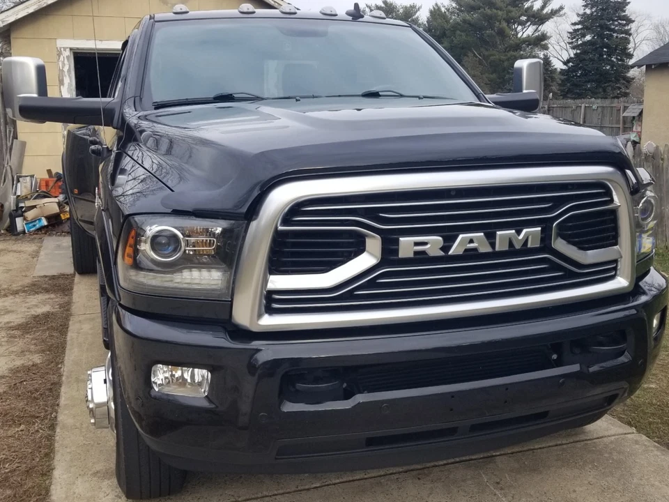 AVS BugFlector II Hood Protector Bug Shield Deflector for 10-2018 Ram 2500 3500 - Image 4 of 4