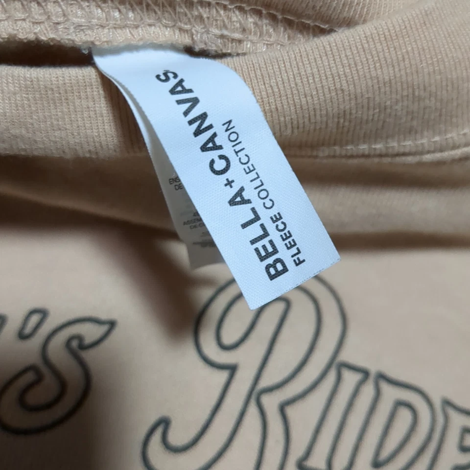 Bella холст большой укороченный толстовка песок цвет "Let's Ride" лошадей - Изображение 4 из 4