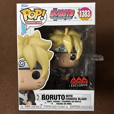 Funko POP! Boruto #1383 Boruto W/ Chakra Blade AAA Exclusive GLOW CHASE