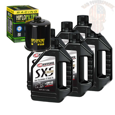 Oil And Filter Change Kit For 2000 Polaris Xpedition 425 Maxima Synthetic 5W-40