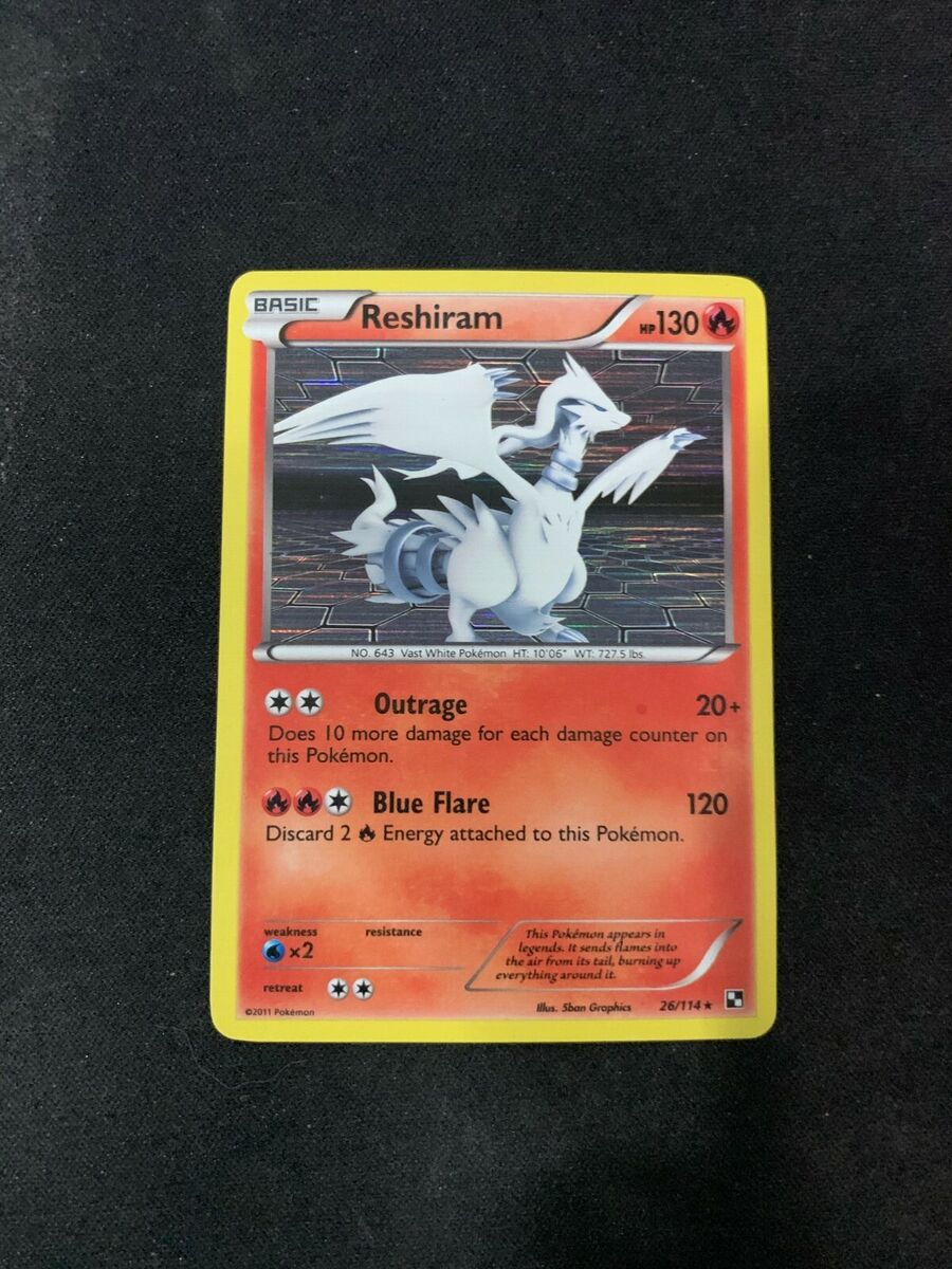 Reshiram - Black & White 1: (Base Set) - Pokemon