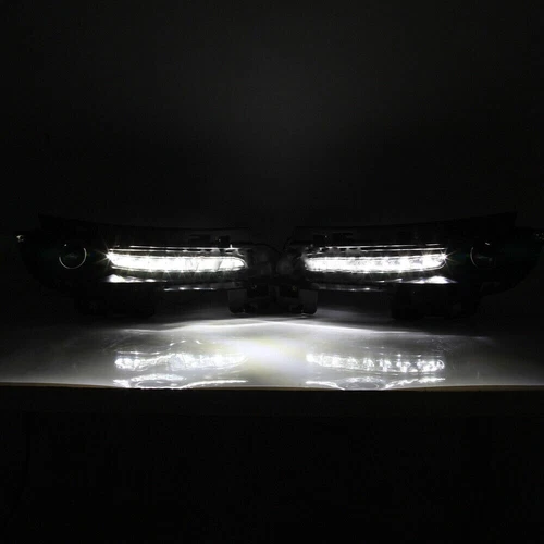 Pair For Jeep Grand Cherokee SRT8 2012-2016 LED DRL Daytime Running Fog Lights image 9