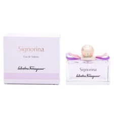 Signorina by Salvatore Ferragamo 3.4 oz EDT Perfume for Women New In Box