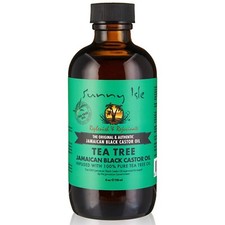 Sunny Isle Jamaican Black Castor Oil with Tea Tree Oil 4oz