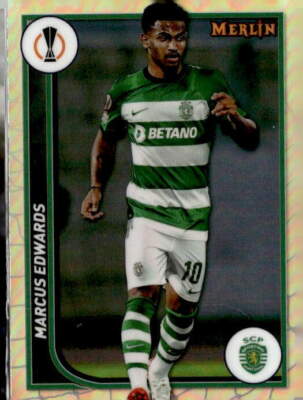 2023-24 Merlin Chrome UEFA Club Competitions #116 Marcus Edwards Refractors