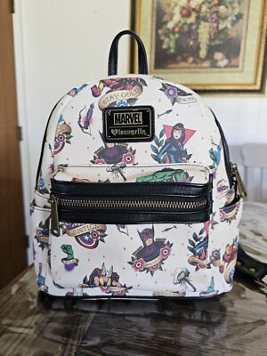 Marvel Avengers Tattoo, Loungefly Backpack *mint* | eBay display picture 3