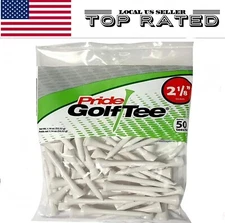 ✅PRIDE GOLF TEE, 2-1/8 Inch Deluxe Tee,✅ 50 Count Bag🥇High Quality