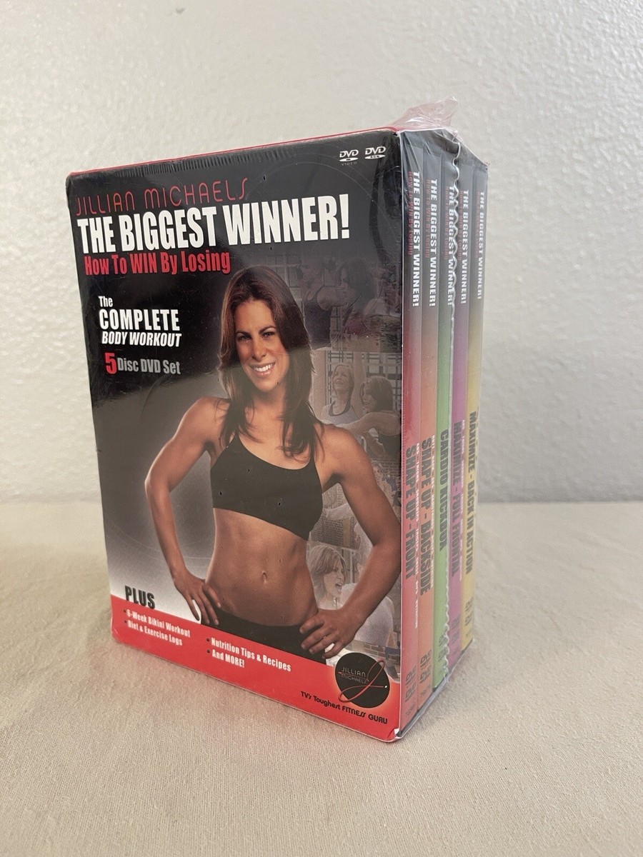 Jillian Michaels 最強トリプルBOX Jillian Michaels - 5 DVD Box Set - The Biggest Winner/Loser DVDs