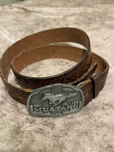 Buckle Mustang Ford Motor Co. 4/17/90