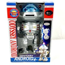 Odyssey Android N.A.T.I Robot Infrared Ray 2006 Walk Dances Shoots Discs