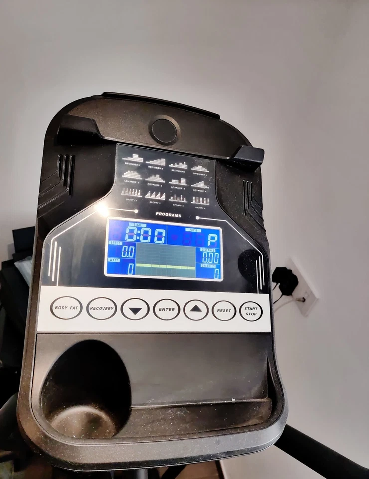 JK Fitness JK 428 Elittica Elettromagnetica con Alimentatore - Nera - Immagine 3 di 3