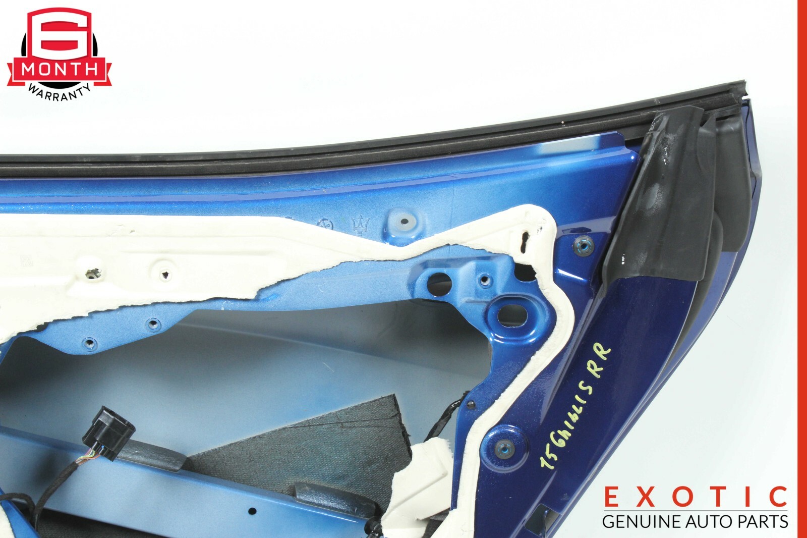 14-17 Maserati Ghibli S Rear Right Passenger Side Exterior Door Shell Panel OEM
