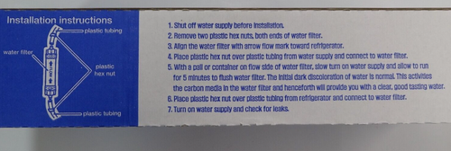 3x Samsung WSF-100 magic water filter ice maker cartridges genuine original part - Picture 9 of 10