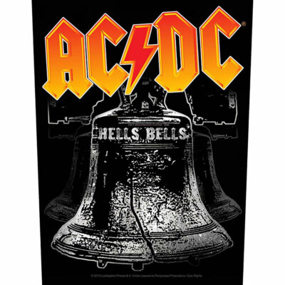 AC/DC Back Patch: HELLS BELLS: Official Licenced Merchandise acdc ac-dc gift