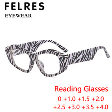 Men Women Polygon Blue Light Blocking Reading Glasses Fashion Presbyopic Glasses