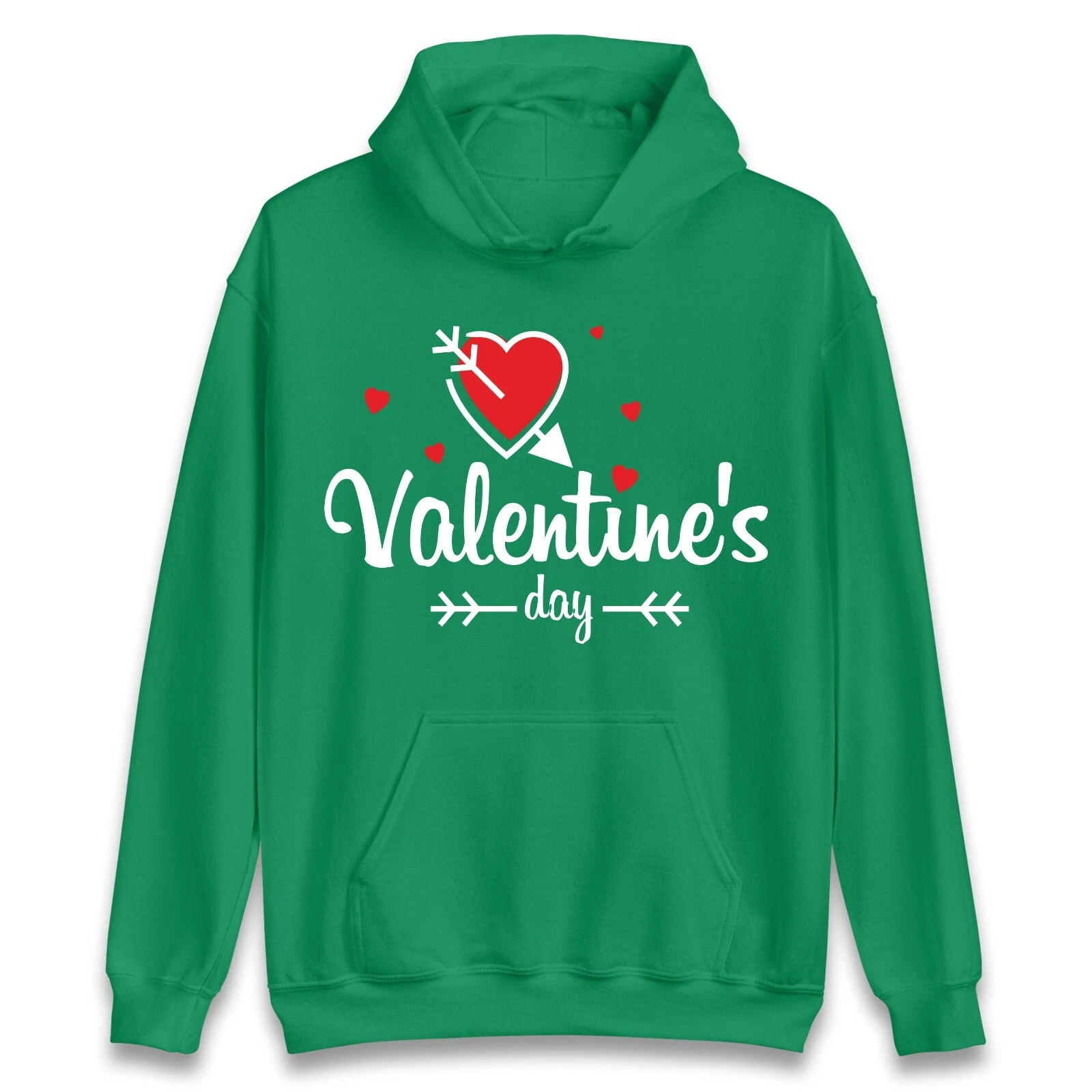 Felpa con cappuccio San Valentino regalo romantico per coppie simpatiche amanti unisex