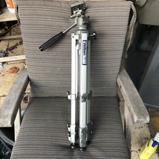 Velbon VEF-3 tripod made in USA Vintage All Metal