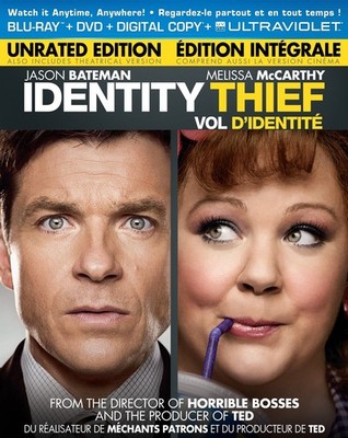 Identity Thief (Blu-Ray Only no DVD) Jason Bateman Fast CA Shipping