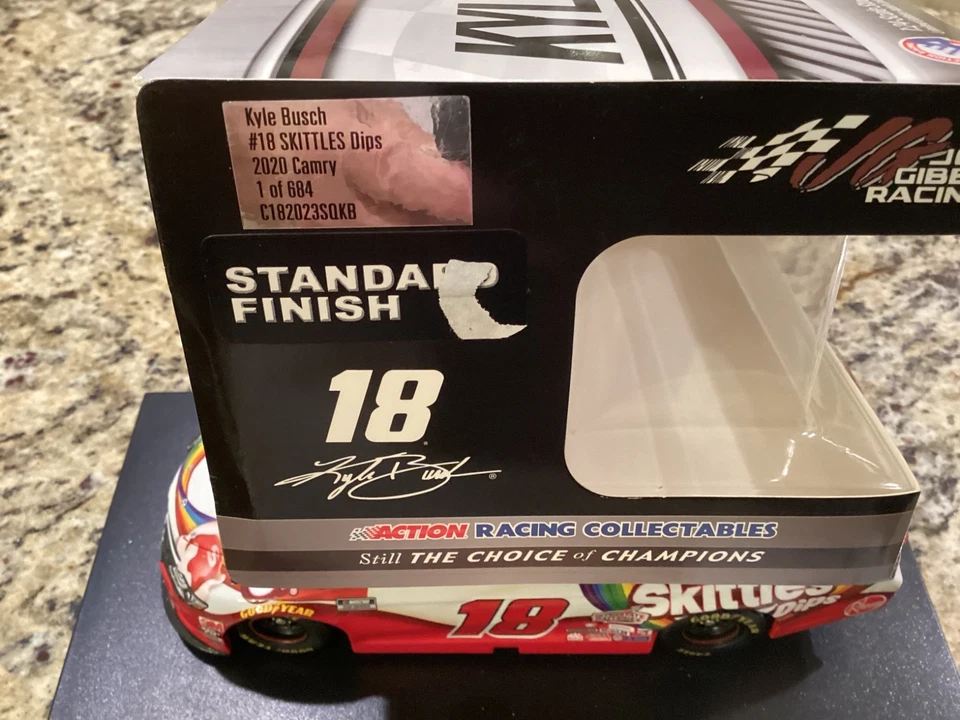 1/24 Lionel #18 Kyle Busch SKITTLES Dips 2020 Camry NASCAR - 1 of 684 - Image 3 of 3