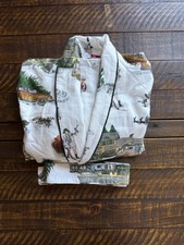 Pottery Barn National Lampoon's Christmas Vacation Robe Size Small NWOT