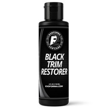 ExoForma Black Trim Restorer - Lasts 6 Months, Dye Infused Waterproof Plastic R