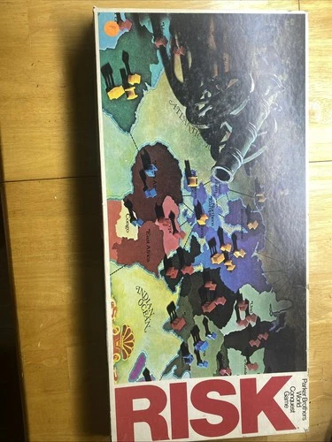 Vintage 1975 1980 RISK World Conquest Board Game Parker Brothers Complete #44