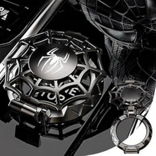 Push Start Button Cover, Car Engine Start Stop Button Color: D-Spiderman-Black