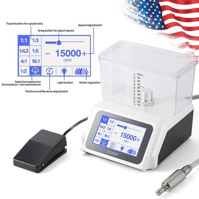 Dental LED Electric Brushless Motor with Automatic Water Supply System 110V