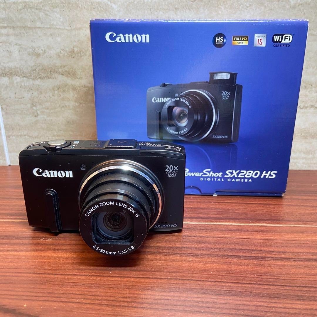 Canon PowerShot SX280 HS Digital Camera 3743 From Japan