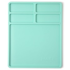 Cousin DIY Silicone Bead and Crafting Mat with Recessed Compartments,1 Piece