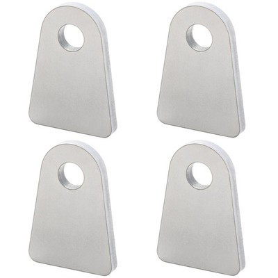 Weld on Steel Tabs 4 Pcs 1/2'' Hole 2-1/2'' Height 1-3/4'' Wide Shock Mount
