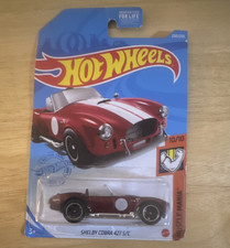 Hot Wheels Muscle Mania Shelby Cobra 427 S/C 1:64 Red/White Diecast Unopened