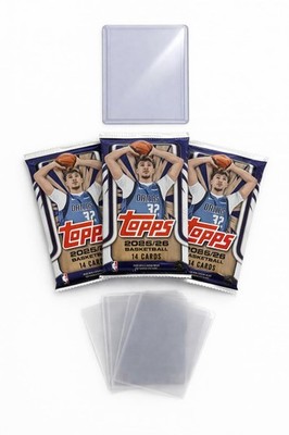 Topps 2025/26 Standard Trading Card Size, Navy Blue, Red, White, Gold