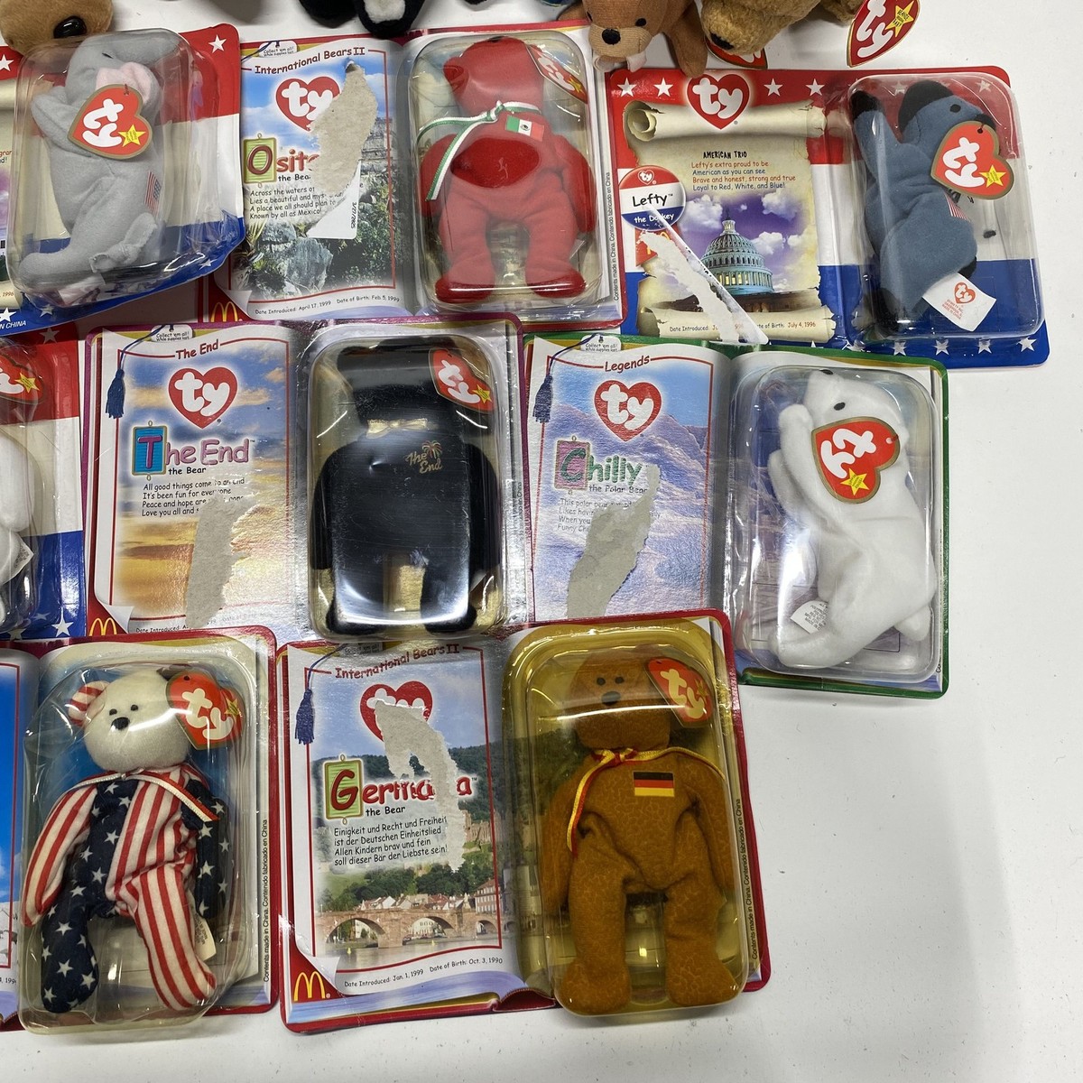 Ty Beanie Babiesコレクション、25セット Ty Beanie Babiesコレクション、25セット TY Beanie Babies