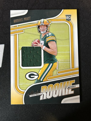 2024 Panini Absolute - Absolute Rookie Materials #ARM-MPT Michael Pratt (RC)