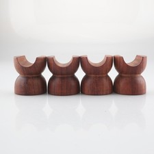 4PCS of HiFi Audiophile Cable Risers Wooden S...